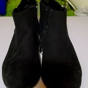 Womens black booties